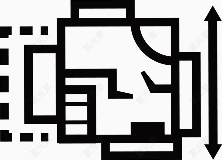 施工图纸矢量