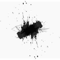 科技效果泼墨背景