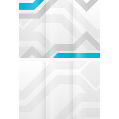 矢量创意三折页设计素材