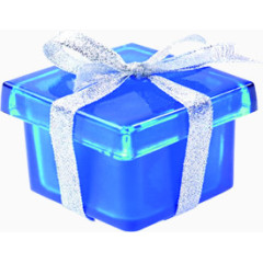 蓝色开业海报礼盒