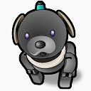 可爱玩具机器狗图标