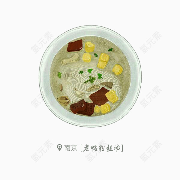 老鸭粉丝汤