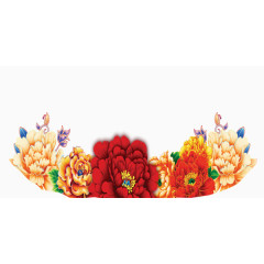 恭贺新年大花朵