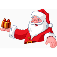 礼物圣诞老人素材