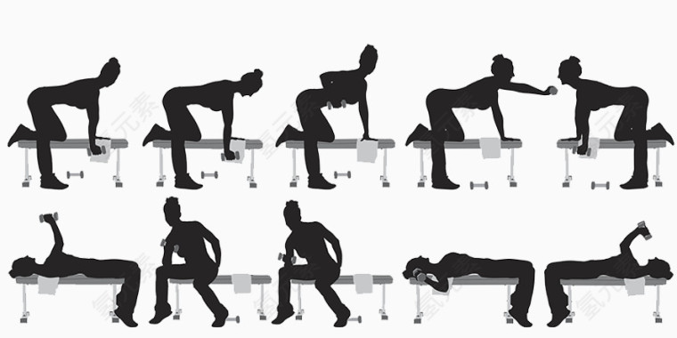 体育锻炼剪影