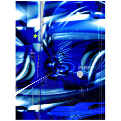 蓝色的科技未来科幻的背景图