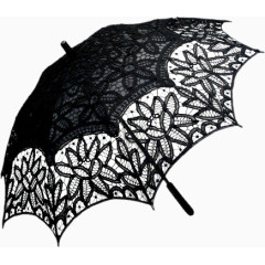 黑丝镂空雨伞