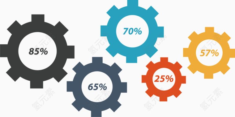 矢量创意PPT元素