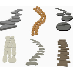 矢量图一条老街