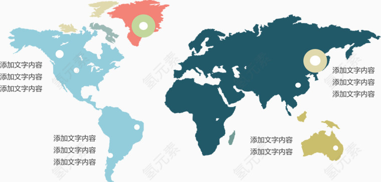 地区占比分布图