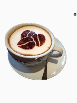 爱心卡布基诺