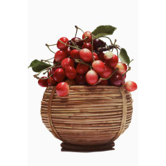 篮子里的樱桃