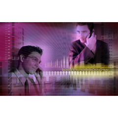 商务 未来 背景 金融 分层  打电话  帅哥