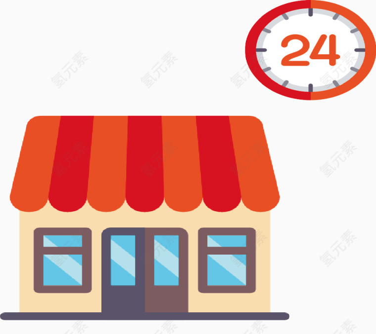 二十四小时营业商店