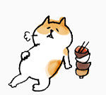 手绘猫咪插画表情包