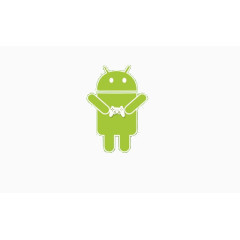 一个绿色的小机器人