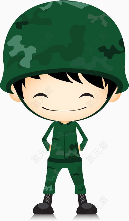 卡通职业男士矢量素材