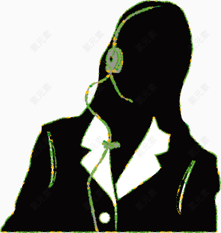 手绘客服