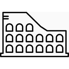 旅游  图标 景点