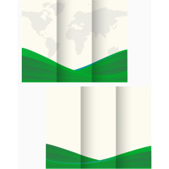 矢量创意画册图案设计素材