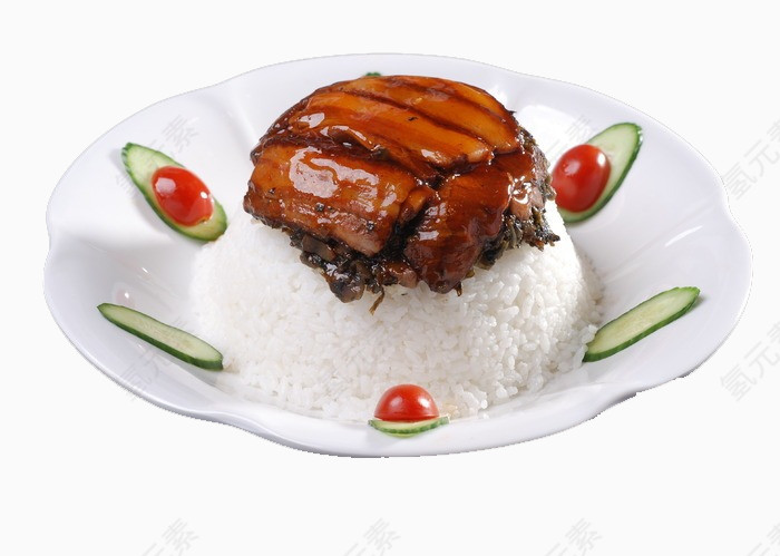梅菜扣肉盖饭