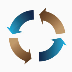 循环进度圈透明图