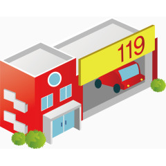 消防队png矢量素材