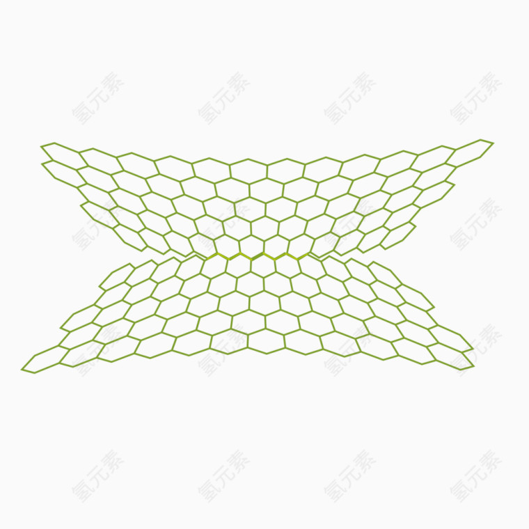 手绘铁丝网矢量素材