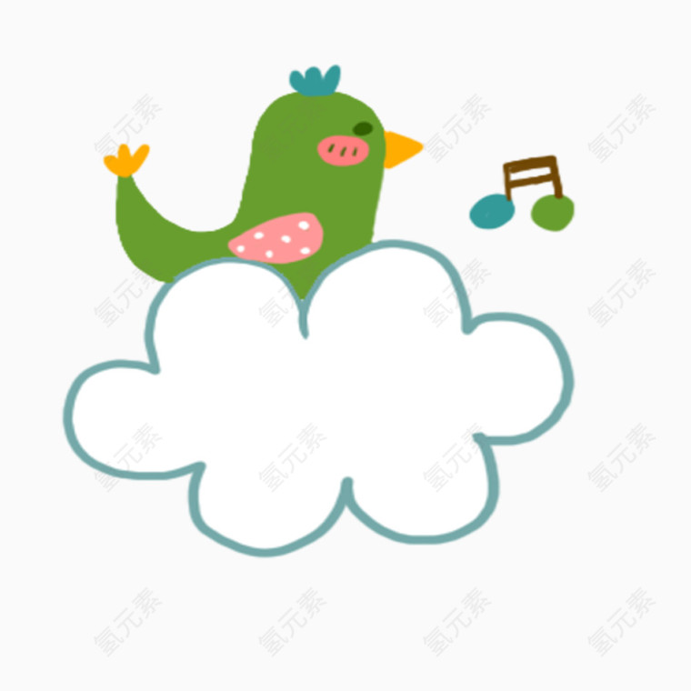 小鸟对话框
