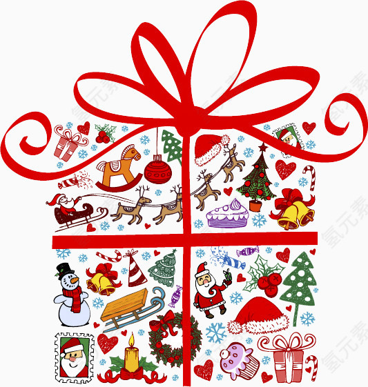 圣诞礼物矢量素材