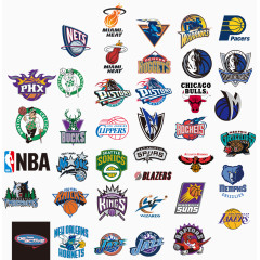 nba队标矢量图