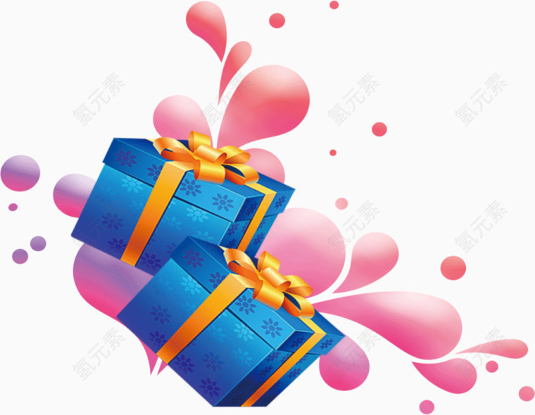 带有花边的礼盒