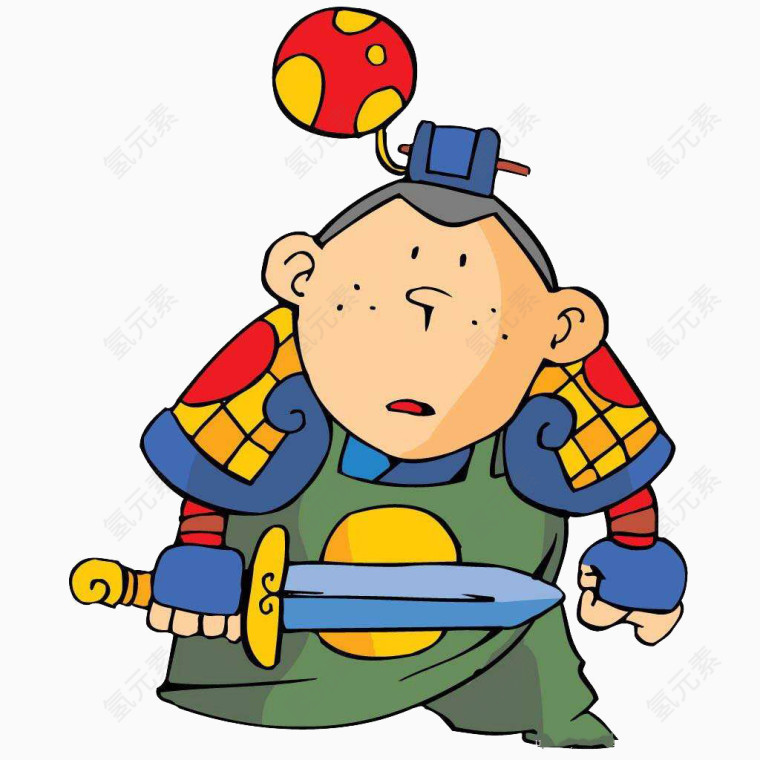 Q版可爱中国古代士兵