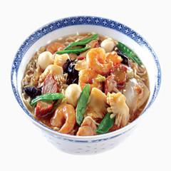 一碗海鲜面