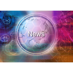 时尚科技未来感的炫彩地球背景图