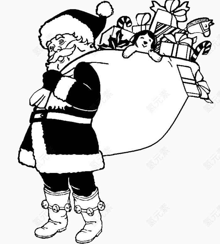 圣诞老人素材