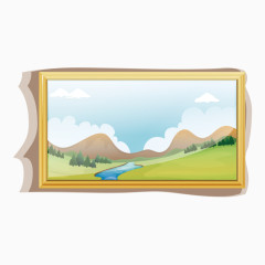 矢量照片背景素材