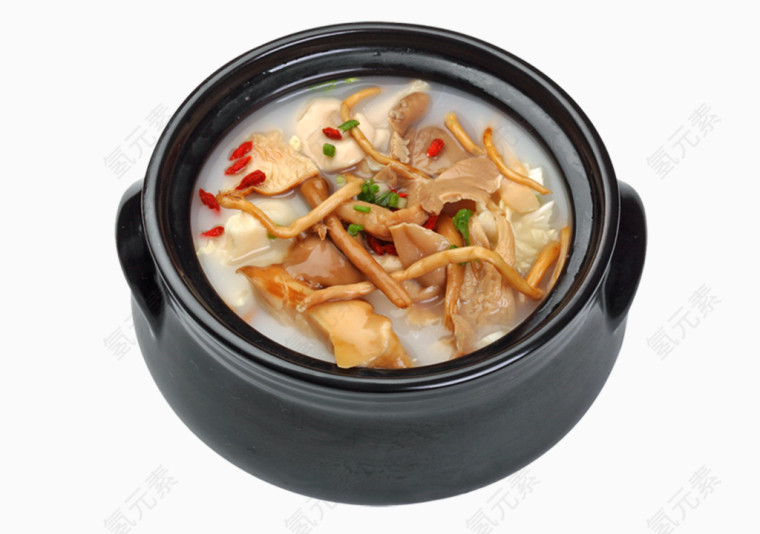 菌菇养生汤