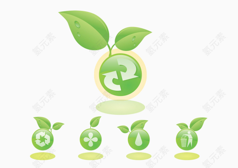 绿色环保循环标志