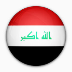 国旗伊拉克对世界标志图标