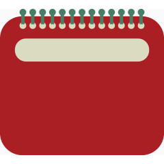 矢量创意设计红色日历图