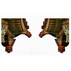 中国风古建筑飞檐