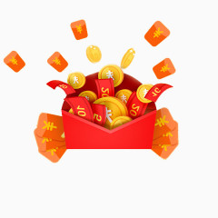 红包免抠素材