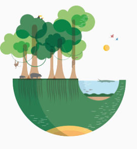 旅行海报图案元素