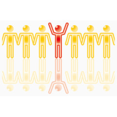 矢量个性人际关系