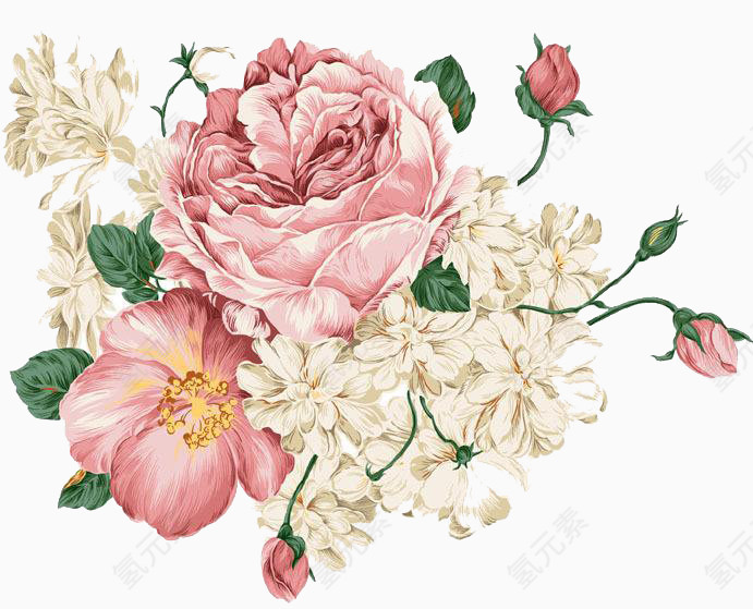 粉色鲜花