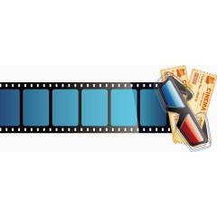 交卷影票电影卡通海报促销素材