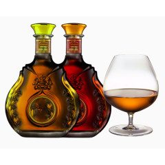 奢华的XO干杯素材