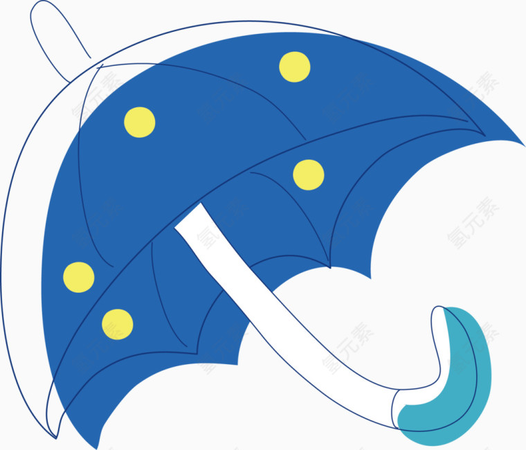 雨伞矢量