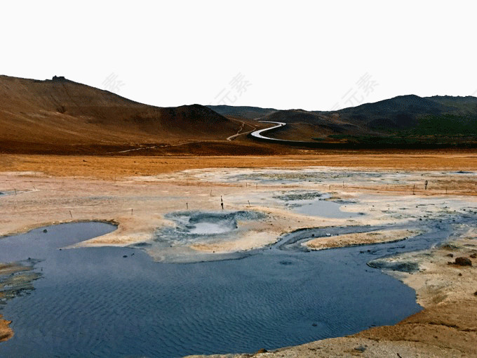 冰岛米湖风景区